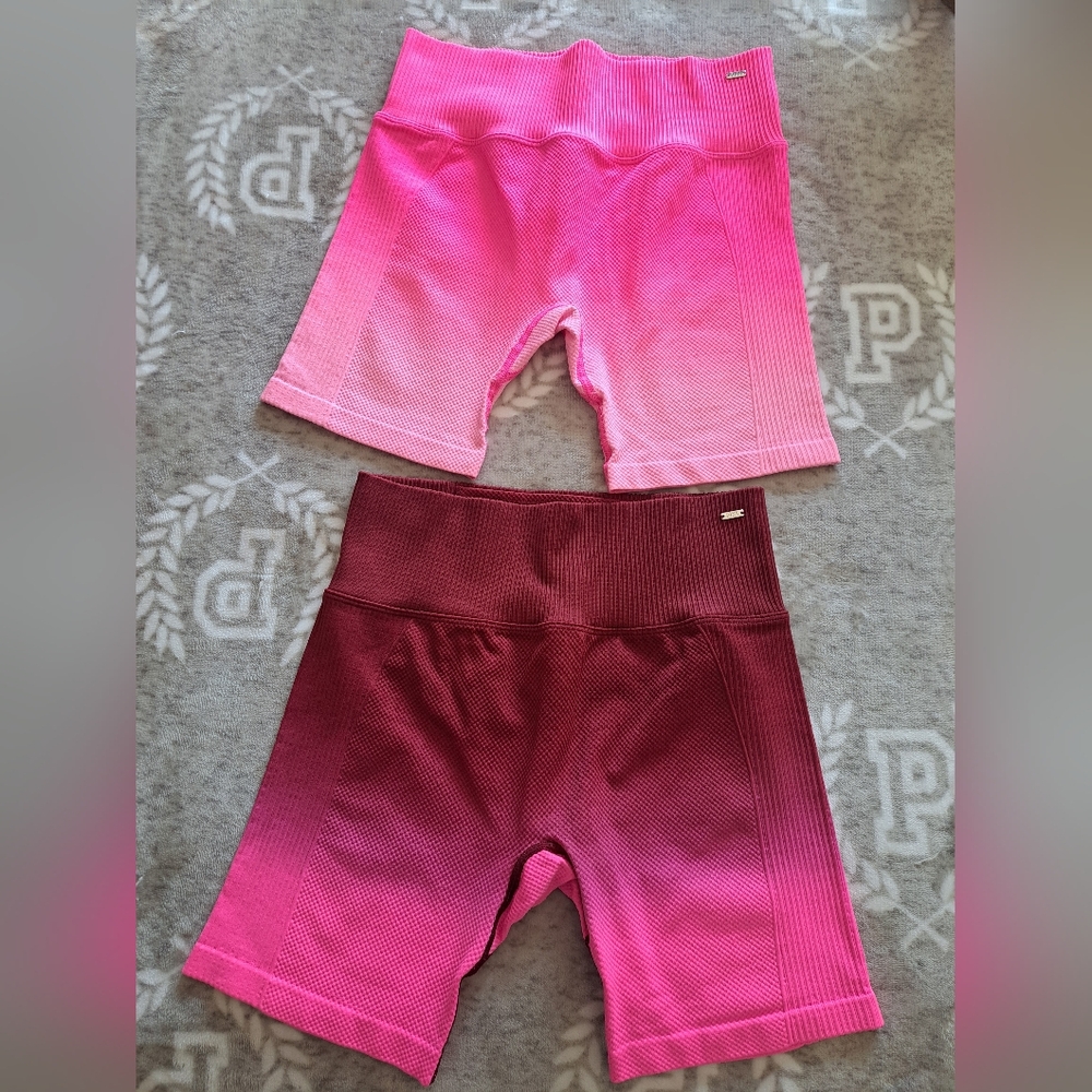 PINK Seamless shorts bundle (S)